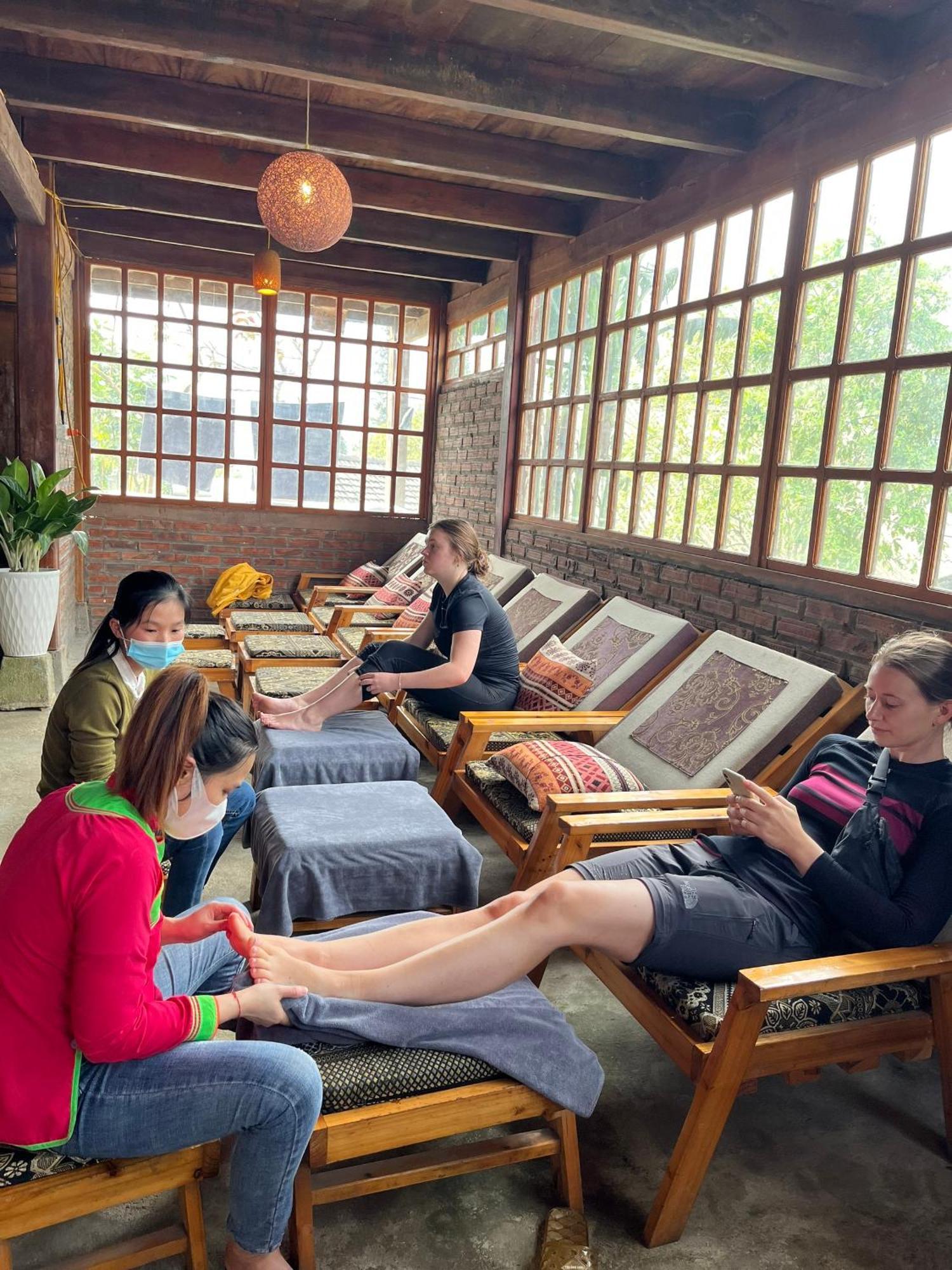Charm Spa & Homestay Lao Tchay Экстерьер фото